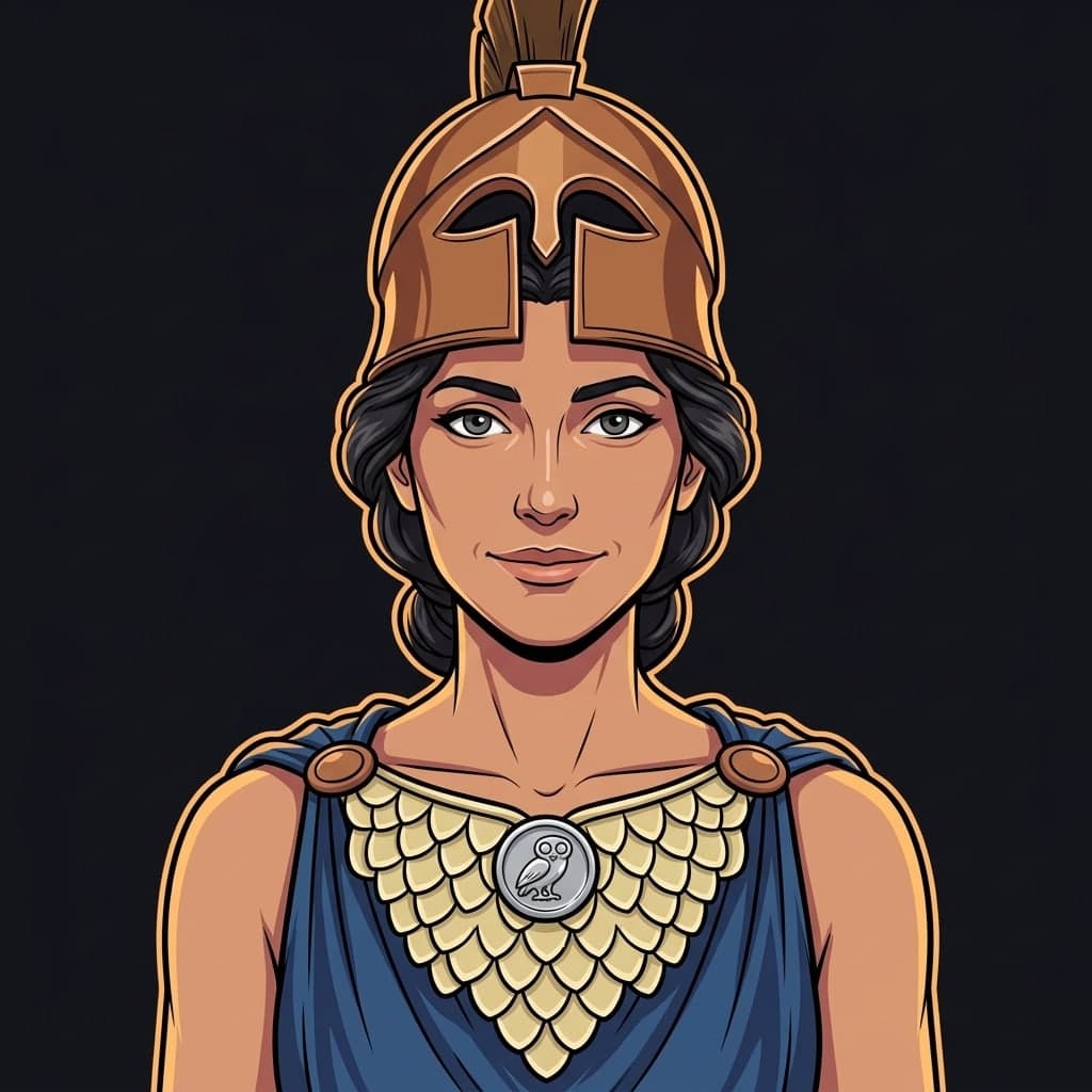 Athena, From the old tales · Ancient Greek myth