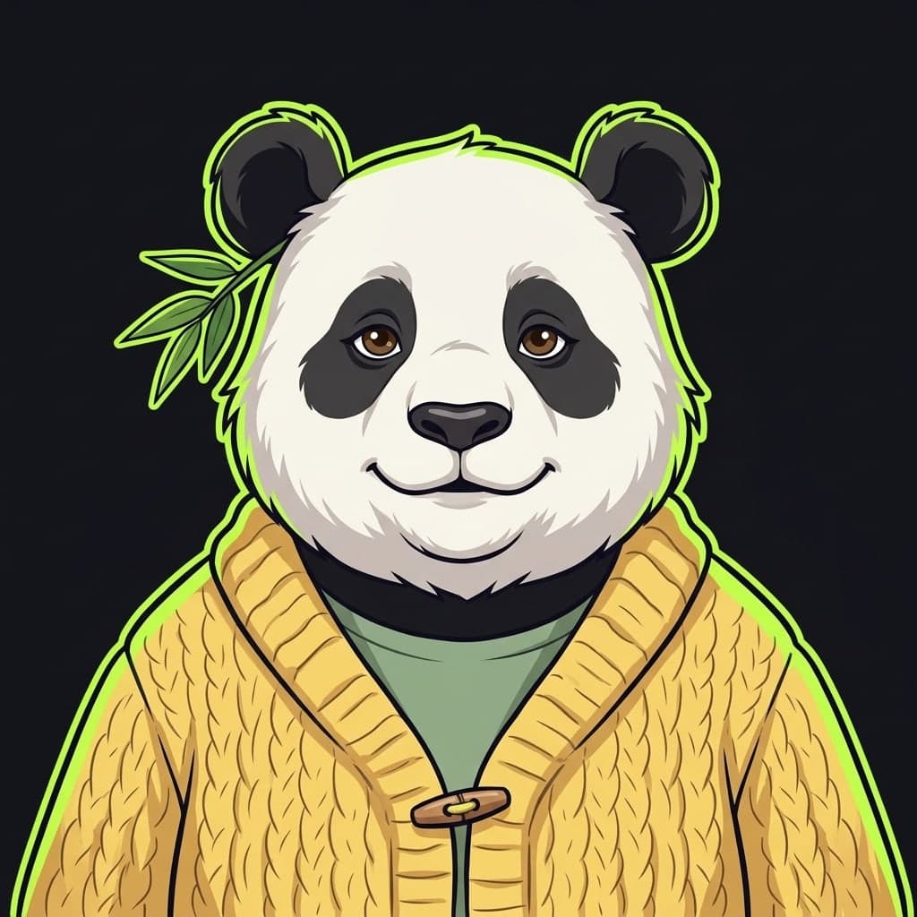Dumpling, Gentle panda