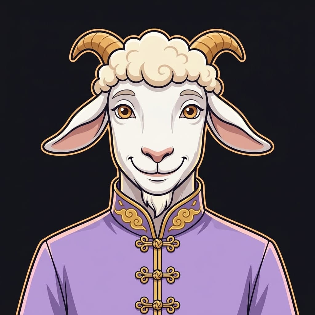Meadow, Goat of the zodiac
