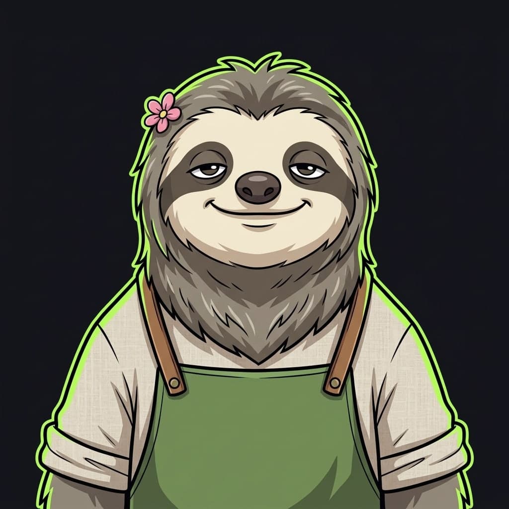 Mosey, Sloth barista