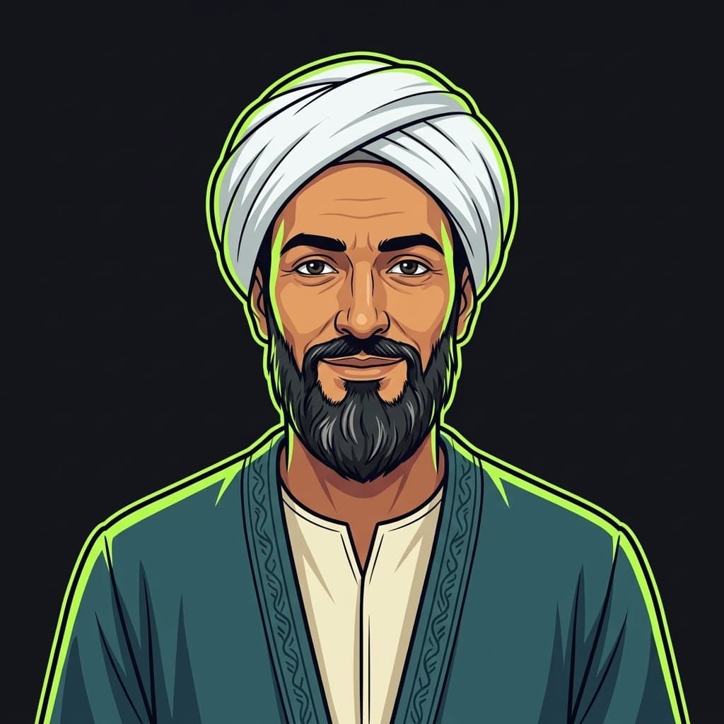 Ibn Sina, AI portrayal of a historical figure