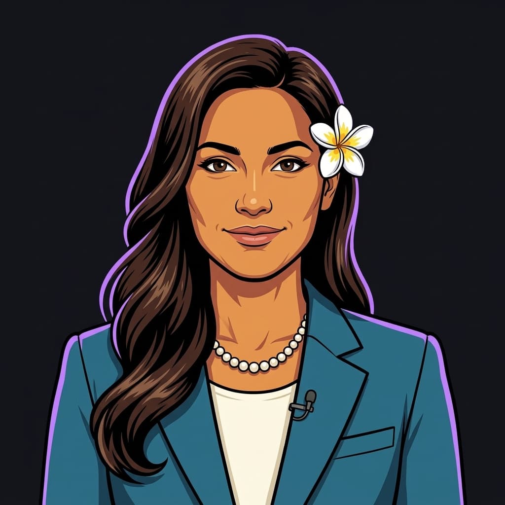 Lani, News-desk anchor