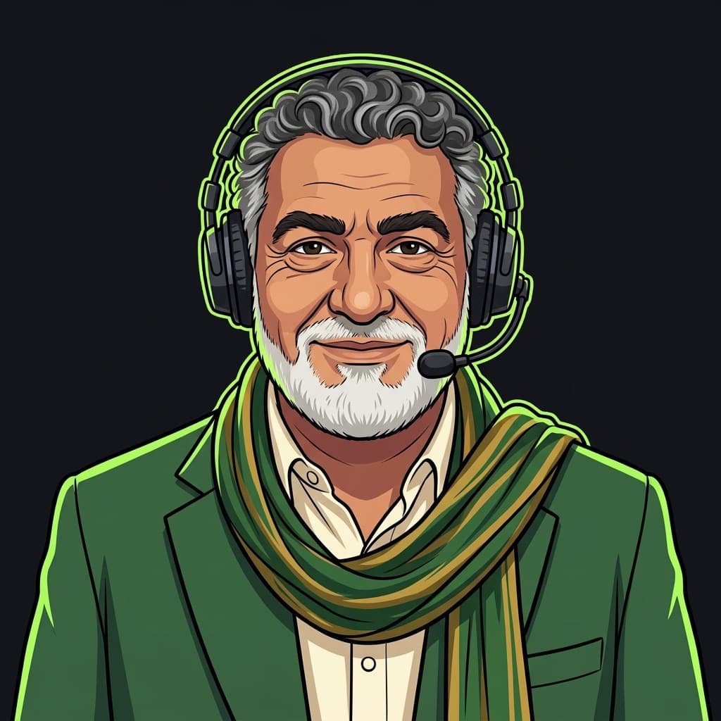 Rafiq, Veteran sports commentator