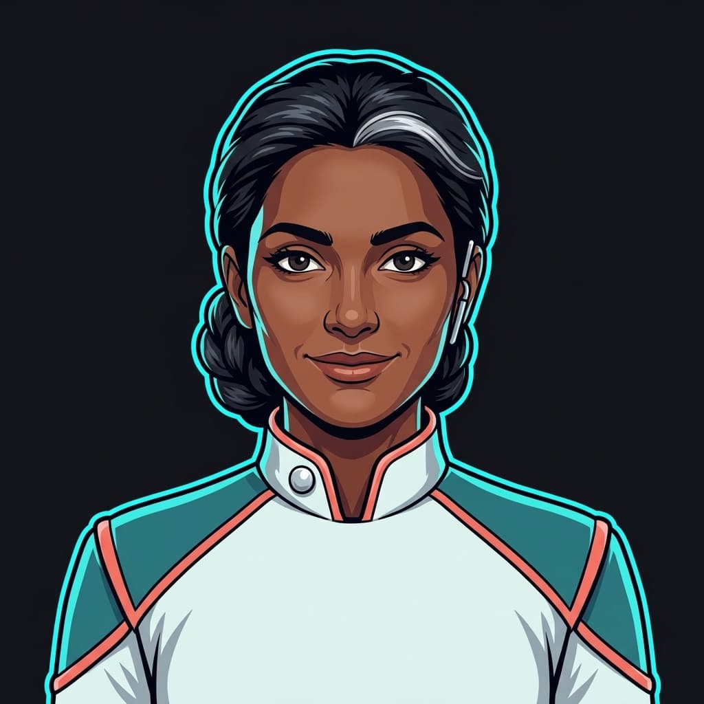Sitara, Sci-fi starship captain