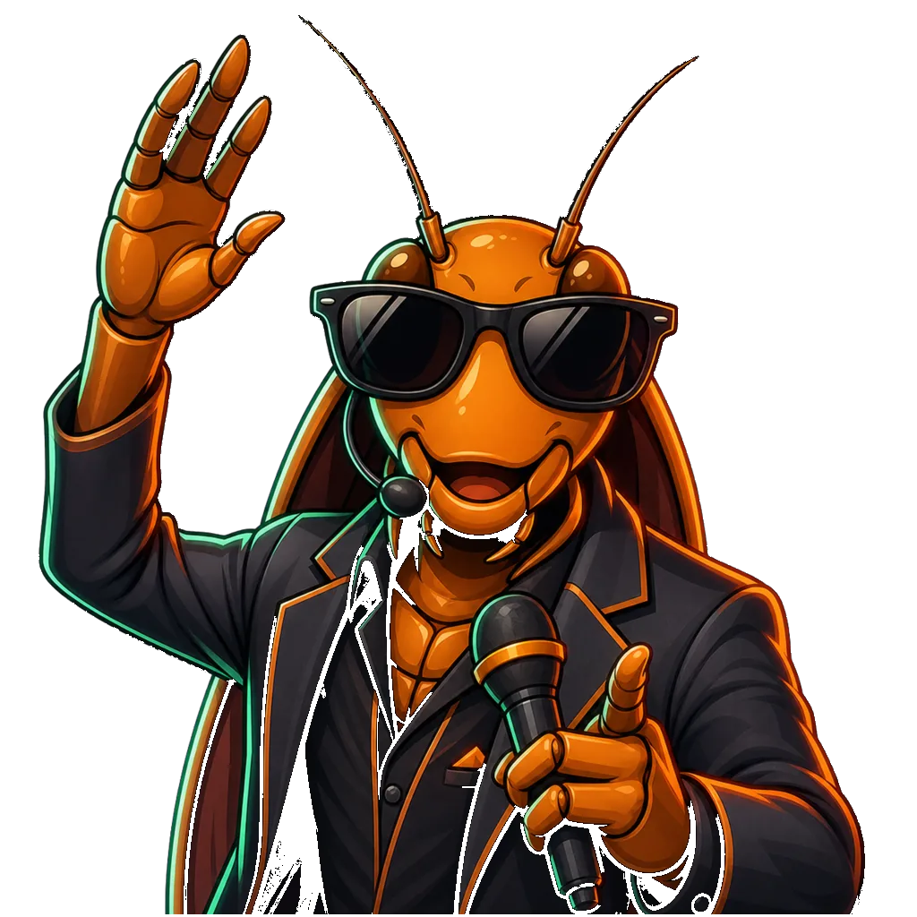 Roach — greeting